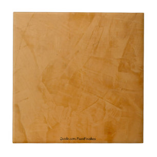 Tuscan-Orangen Venetian Plaster Ceramic Tile Kakelplatta