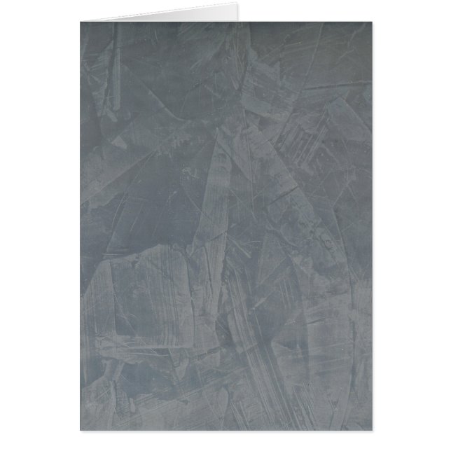 Tuscan Slate Faux Avslutar Hälsningskort (Framsidan)