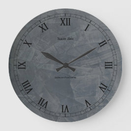 Tuscan Slate #Pinterest Wall Clock Stor Klocka