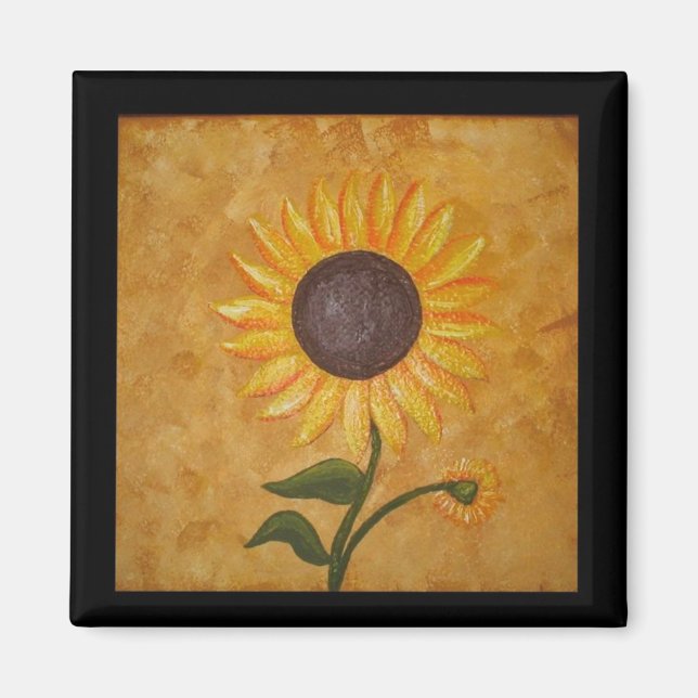 Tuscan Solros Magnet (Framsidan)