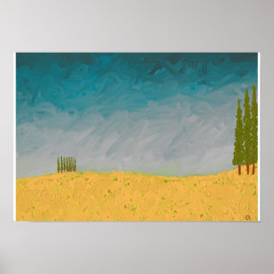Tuscan sommar poster