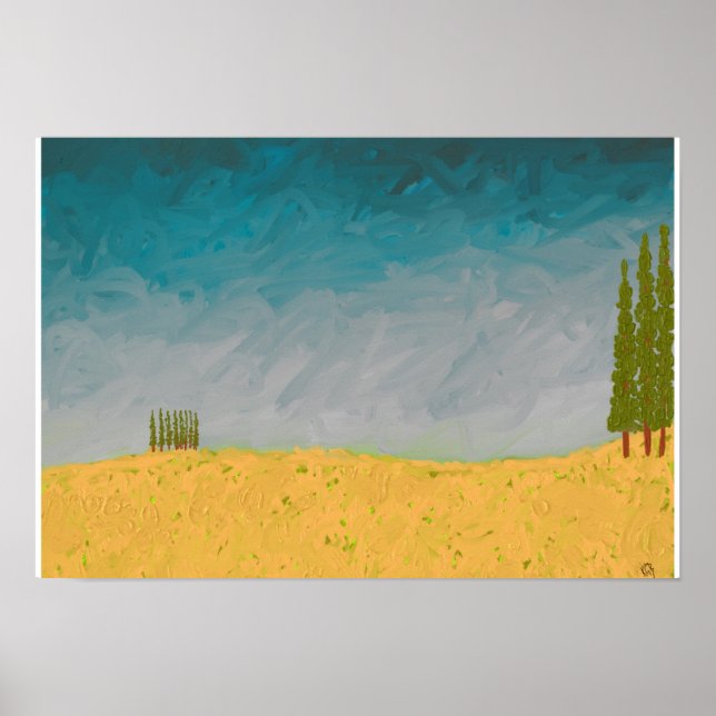 Tuscan Summer Poster (Framsidan)