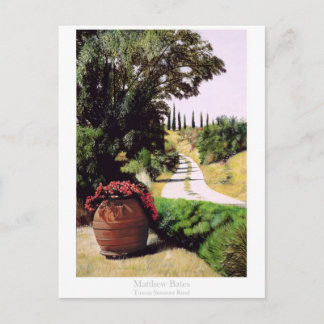 Tuscan Summer Road Vykort