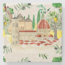 Tuscan,Toskana,Italien,oliver,citroner, citrusC Stenunderlägg