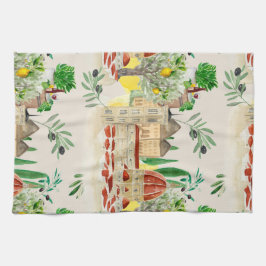 Tuscan,Toskana,Italien,oliver,citroner, Kökshandduk