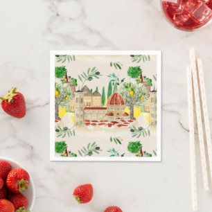 Tuscan,Toskana,Italien,oliver,citroner, Pappersservett