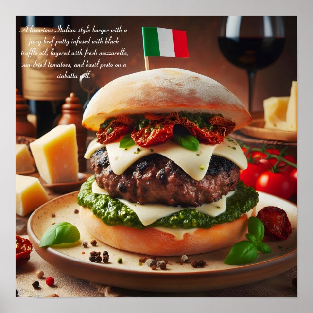 Tuscan Truffle Tempation Poster (Framsidan)