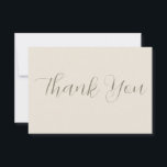 Tuscan Villa Thank You Card Tack Kort<br><div class="desc">Tuscan Villa Thank You Card,  please contact designer for any questions about this design</div>