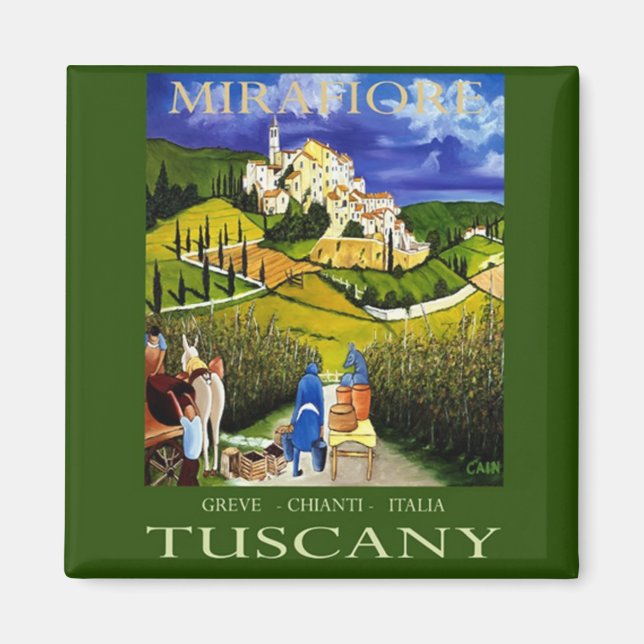 TUSCAN VIN MAGNET (Framsidan)