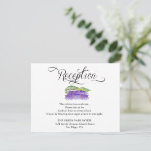 Tuscan vindruvsvigselsreception kort