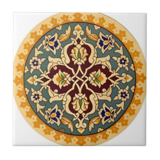 tuscan yellow green flower pattern tiles kakelplatta
