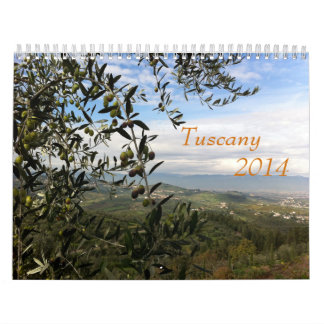Tuscany 2014 kalender