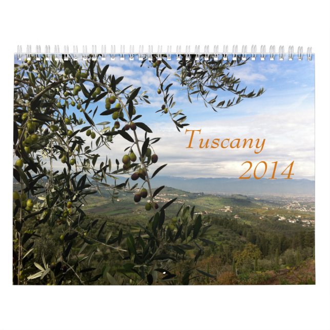 Tuscany 2014 kalender (Omslag)