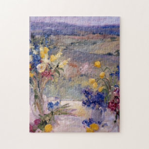 Tuscany blommigt pussel