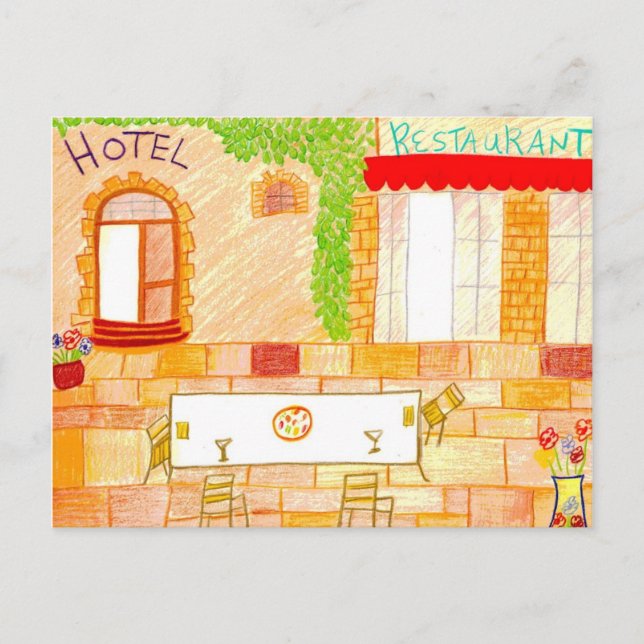 Tuscany Cafe Vykort (Framsida)