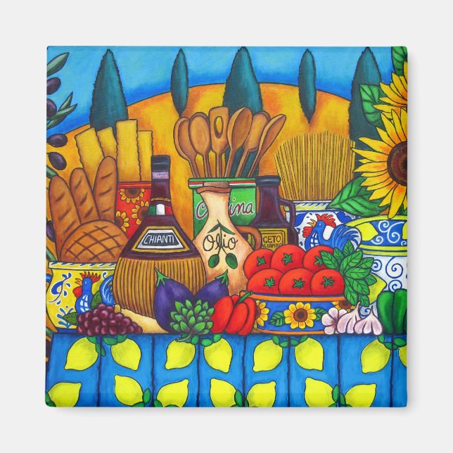 Tuscany Delights Magnet (Framsidan)