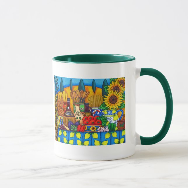 Tuscany gläder kaffemuggen mugg (Höger)