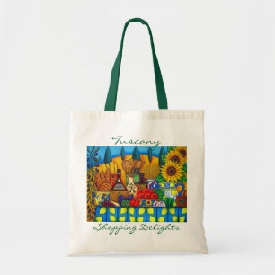 Tuscany gläder shopping bag av Lisa Lorenz Tygkasse