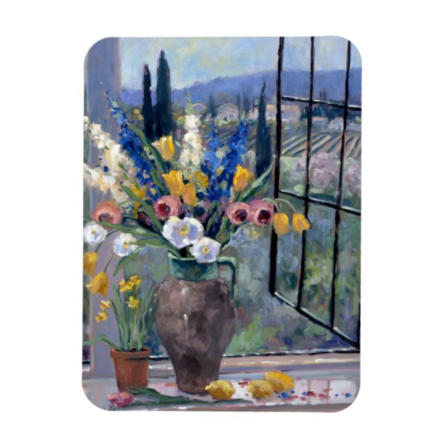 Tuscany Hillside II Magnet (Vertikal)