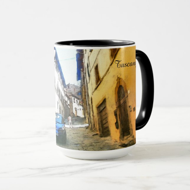 Tuscany. Italien. Cortona. Mugg (Framsida höger)