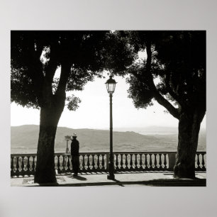 Tuscany. Italien. Cortona Poster
