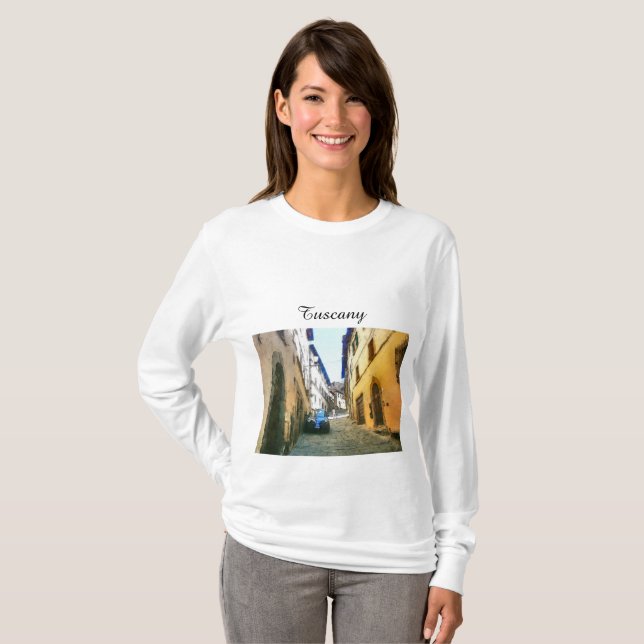 Tuscany. Italien. Cortona. Tee (Hel framsida)