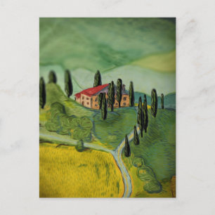 Tuscany italien vykort