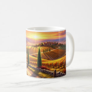 Tuscany Italy Villa Kaffemugg