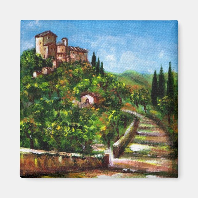 TUSCANY LANDSCAPE 3 MAGNET (Framsidan)