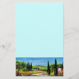TUSCANY LANDSCAPE 5 BREVPAPPER