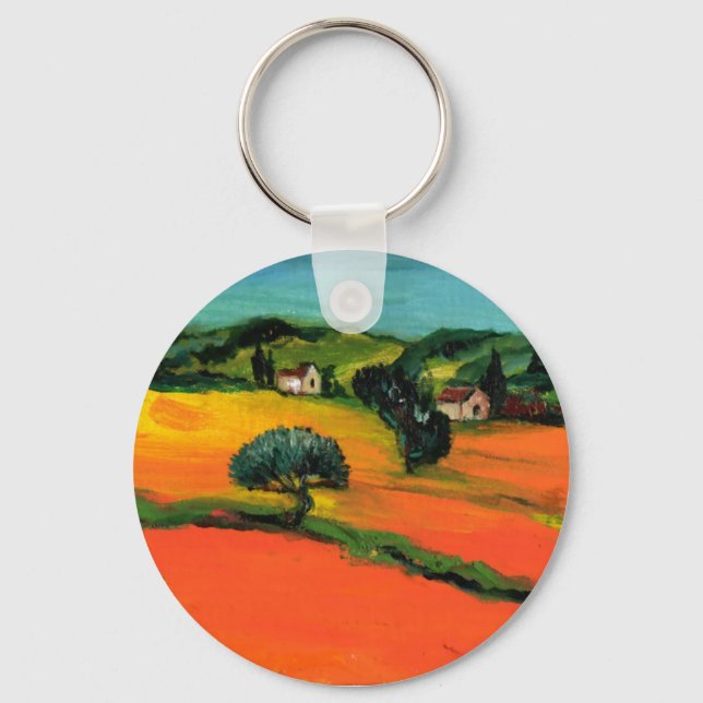 TUSCANY LANDSCAPE,detalj Nyckelring (Framsida)