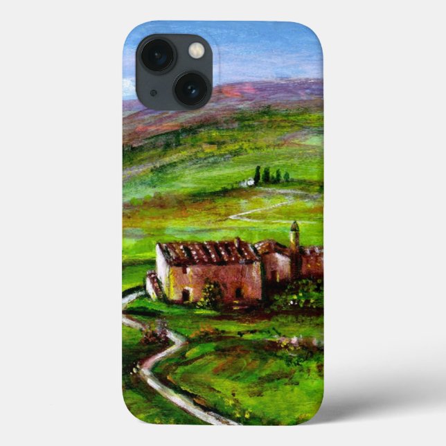 TUSCANY LANDSCAPE MED GRÖNT BACKE (Baksida)