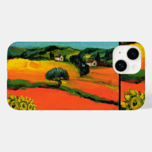 TUSCANY LANDSCAPE MED SUNFLÖDEN