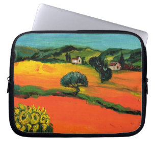 TUSCANY LANDSCAPE MED SUNFLÖDEN LAPTOP SLEEVE