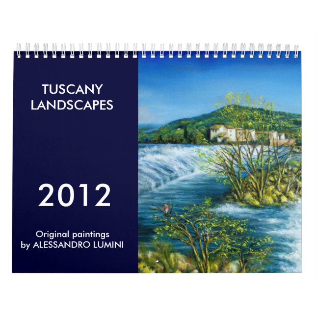 TUSCANY LANDSCAPES 2012 KALENDER (Omslag)