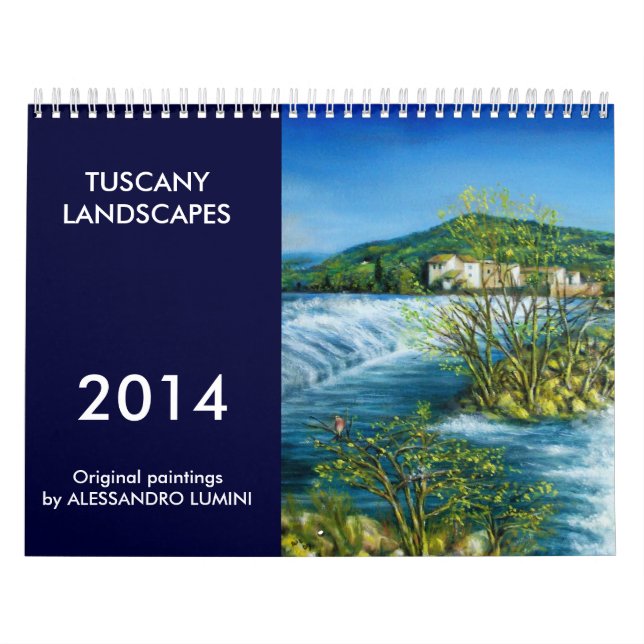 TUSCANY LANDSCAPES 2014 KALENDER (Omslag)