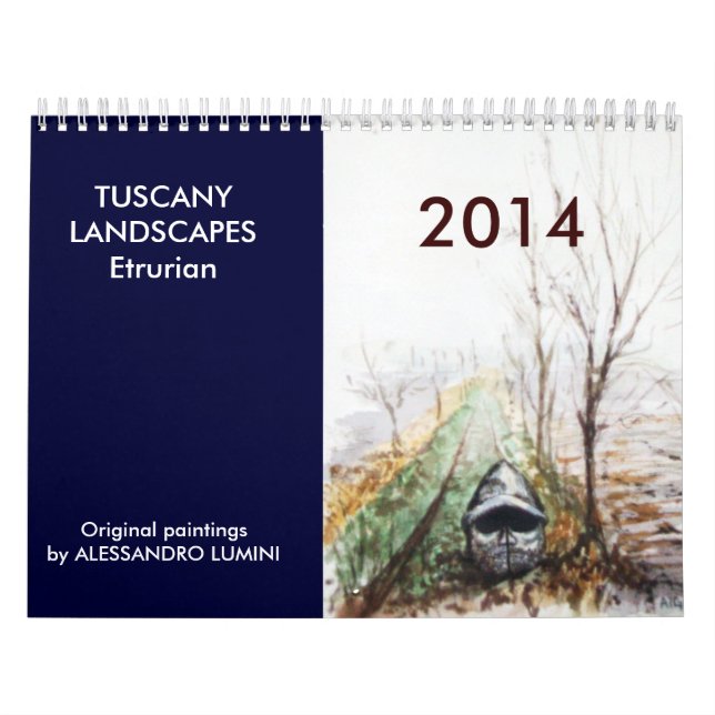 TUSCANY LANDSCAPES Etrurian 2014 Kalender (Omslag)