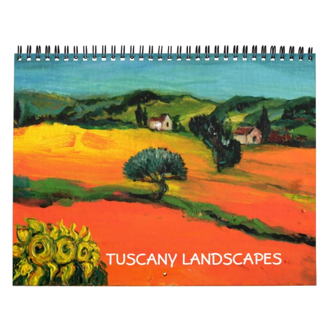 TUSCANY LANDSCAPES FINE ART COLLECTION 2017 KALENDER (Omslag)