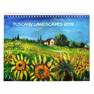 TUSCANY LANDSCAPES-SAMLING 2012 KALENDER