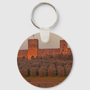 Tuscany - Monteriggioni Nyckelring