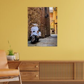 Tuscany Scooter Poster