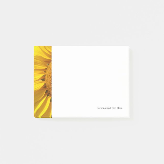 Tuscany Sunblommor Post-it Block (Framsida)