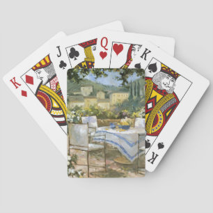 Tuscany terrass spel kort