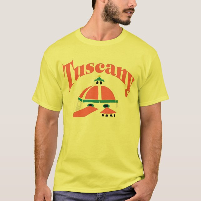 Tuscany Travel T-shirt (Framsida)