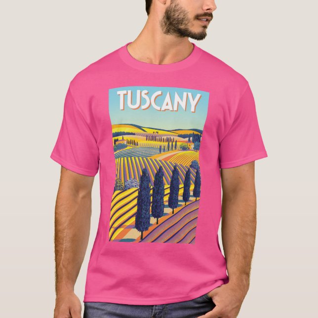 Tuscany Travel T Shirt (Framsida)