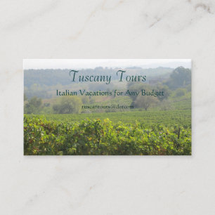 Tuscany Visitkort
