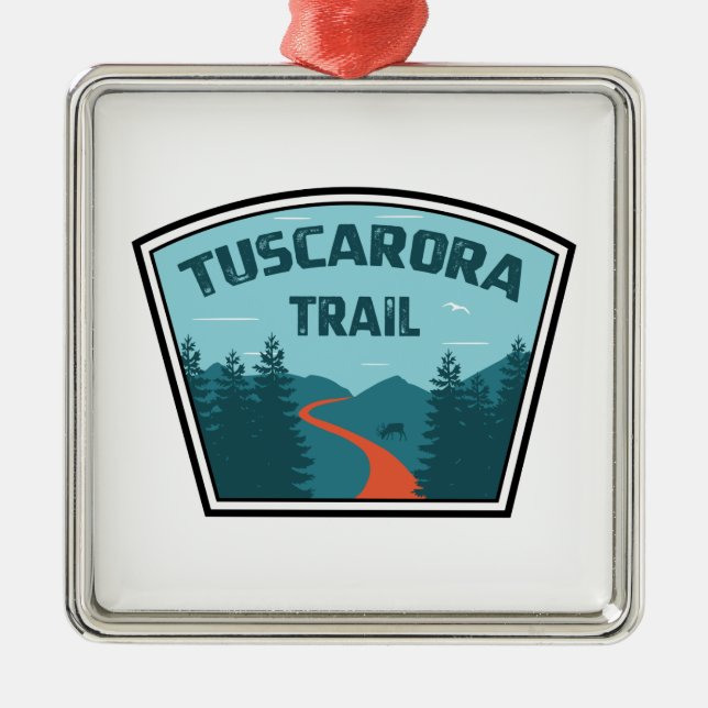 Tuscarora Trail Julgransprydnad Metall (Framsidan)