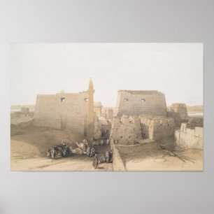 Tusen dollar hänrycker till det Luxor tempelet, Poster