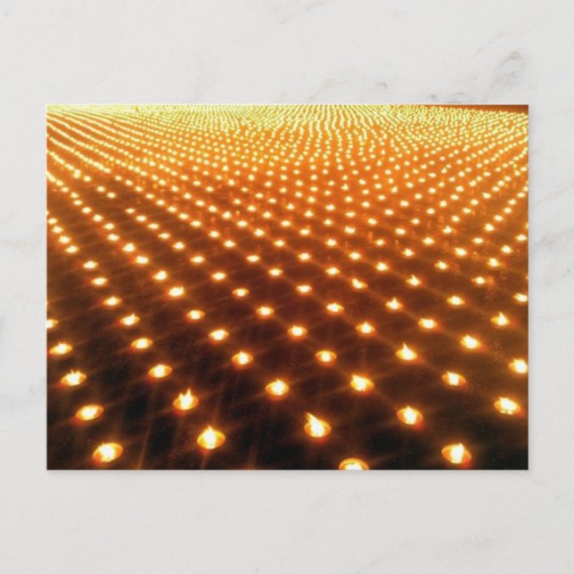 Tusen ljus vykort (Framsida)