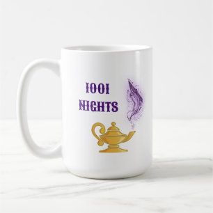 Tusen och en natt Aladdin Magisk Genie Kaffemugg